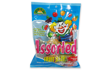 B001 Payaso-Gelatinas de Frutas Surtidas 