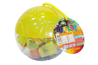 M008 Frasco Bola de Fútbol - amarillo