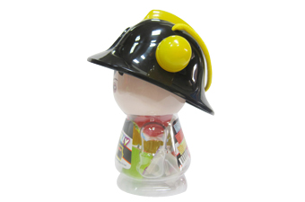 Assorted Jelly in Boy Firefighter Jar M004